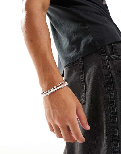 WFTW - Visionary - Bracelet double - Argenté, 4 de 4
