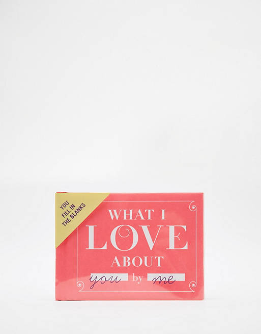 What I Love About You Valentines Book
