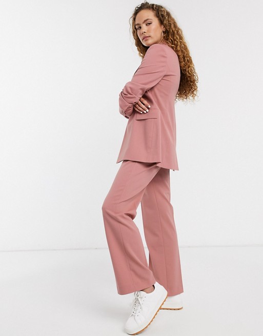 Whistles Aliza tailored trousers in pink
