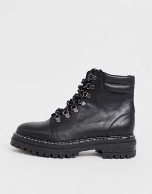 lace up ankle hiker boots