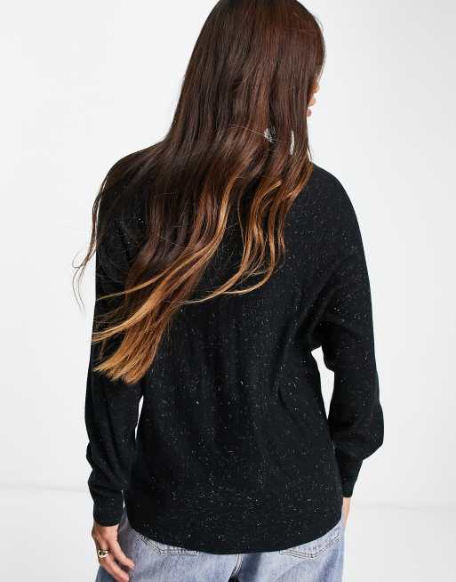 Black Annie Sparkle Knit, WHISTLES