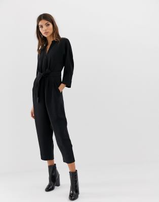 twist wide leg jumpsuit eliza j