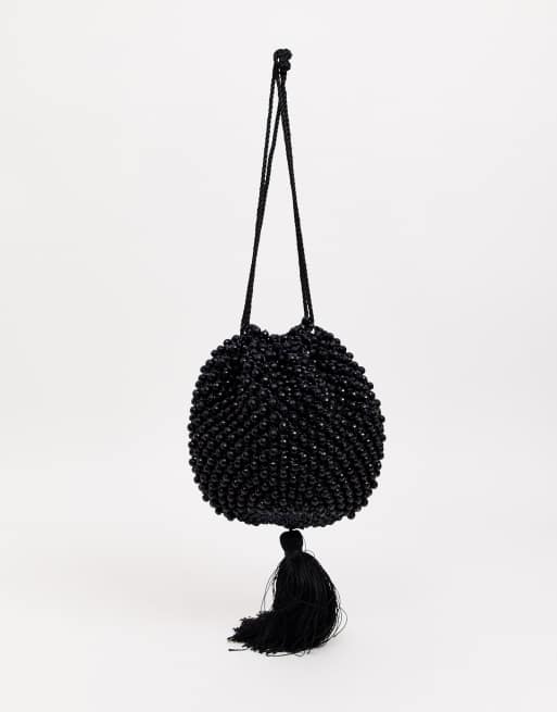 Whistles beaded drawstring bag ASOS