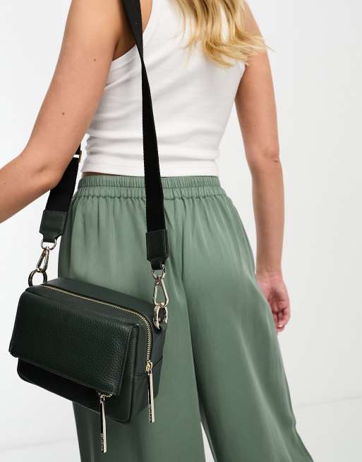 Whistles Bibi crossbody bag in forest green