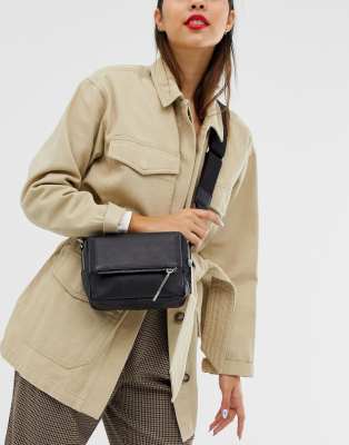 asos leather bag