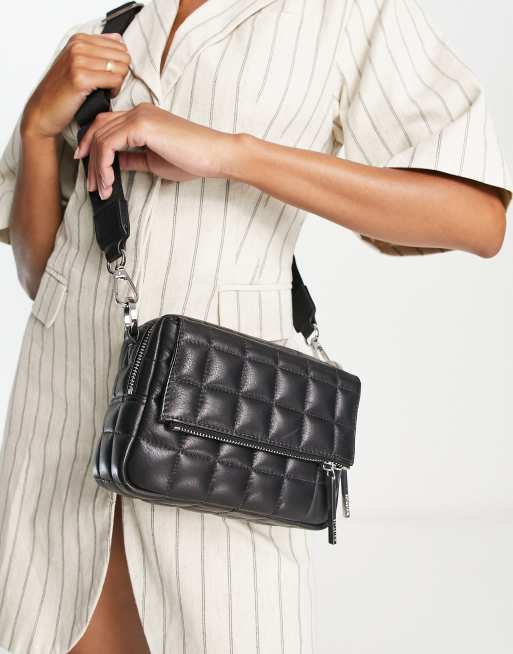 quilted cross body bag