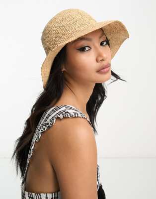 Whistles natural straw bucket hat - ASOS Price Checker