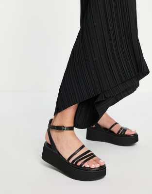 strappy flatform sandals
