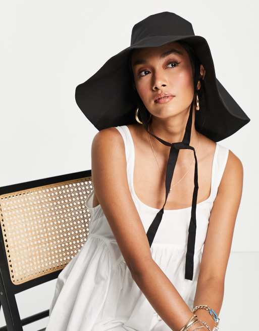 Whistles - Cappello oversize con fascette, colore nero