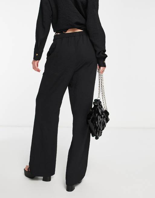 Gilli fit and flare pants in charcoal