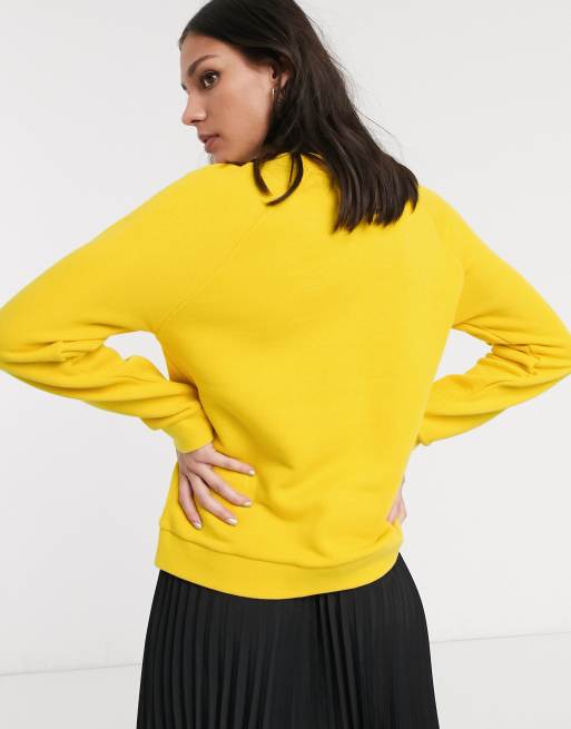 Whistles yellow outlet sweatshirt