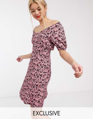 whistles daisy chain wrap dress