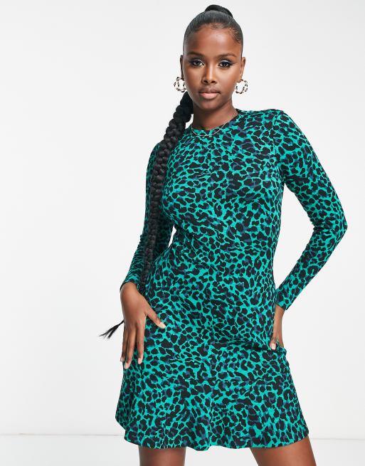 Whistles henna print flippy dress sale