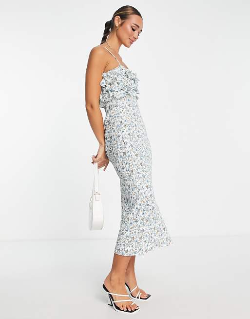 long dress white lace Whistles, Eve Silk Wedding Used Wedding Dress Save 38% and voluminous skirt Whistles Lettie Square-Neck Maxi Dress
