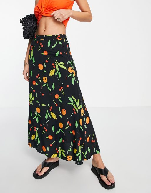 Asos floaty midi outlet skirt