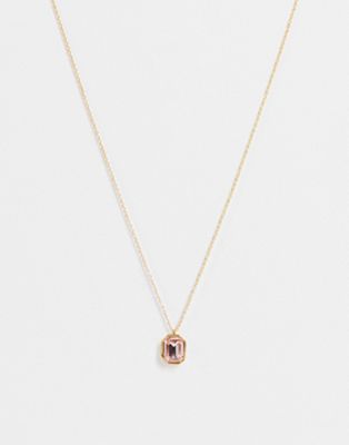 Whistles Gem necklace in gold