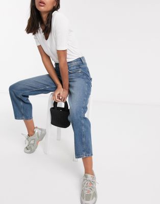 whistles barrel leg jeans blue