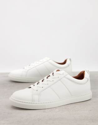 Whistles Womens White Folly Leather Trainers Eur 37 Uk ModeSens