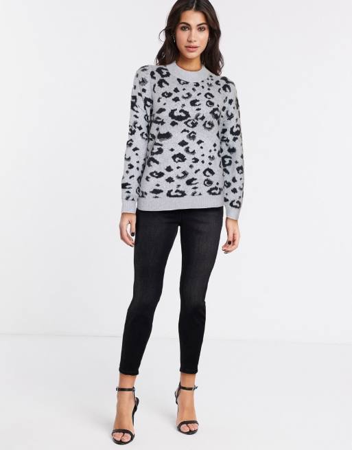 Whistles leopard print clearance sweatshirt