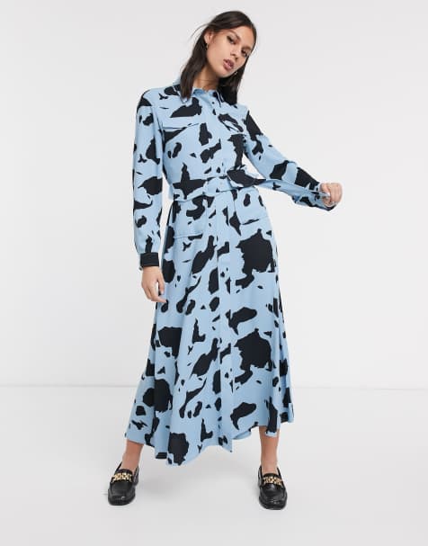 Whistles – Limited – Utility-Midikleid mit Tier-Aufnäher