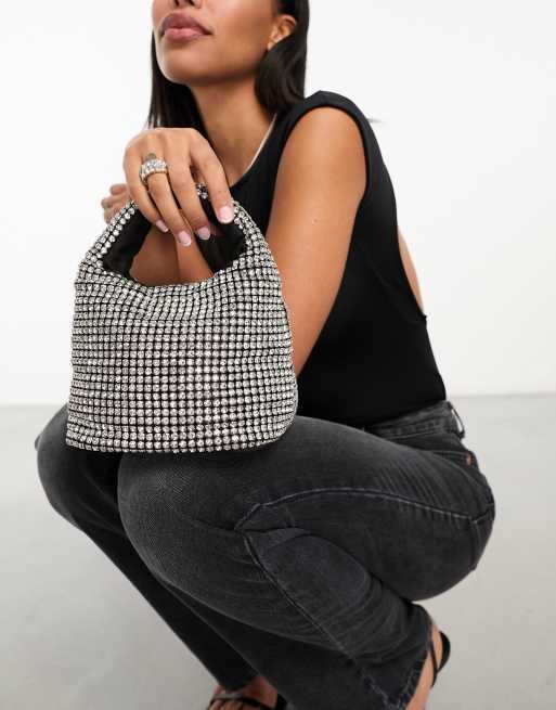 Whistles Luz gem mini bag in black, 3 of 4