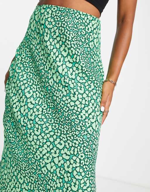 Zebra print hotsell skirt neon