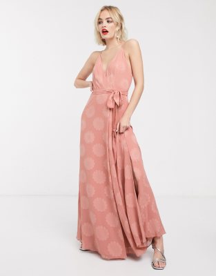 whistles pink dress