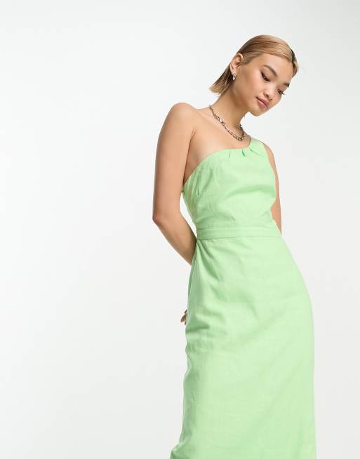 Lime Silk Satin Cami Top, WHISTLES