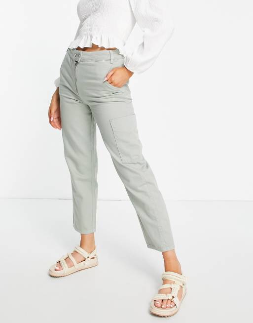 Whistles - Pax - Pantalon zippé devant - Vert