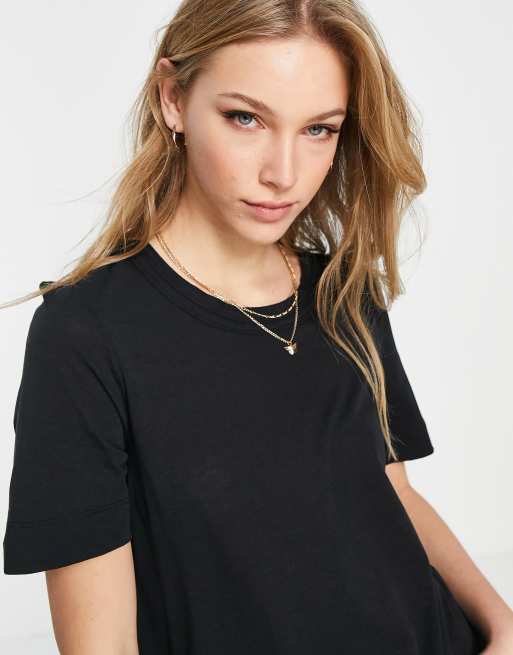 Whistles - Rosa - Sort T-shirt