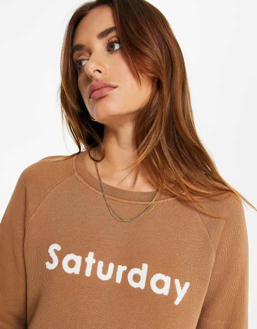 Whistles yellow sales saturday sweatshirt