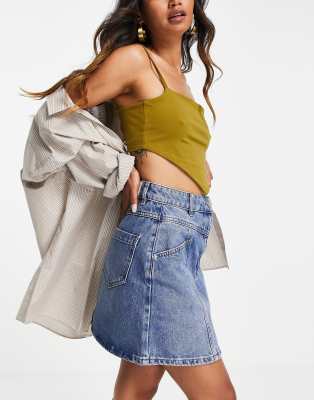 whistles denim skirt