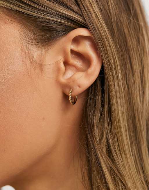 Asos small deals hoop earrings