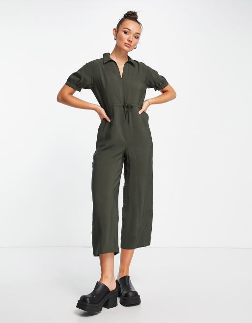 Short Sleeve Jumpsuit