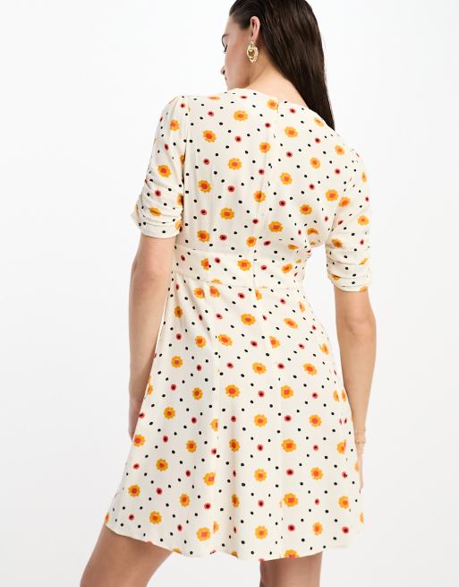 Whistles confetti floral outlet dress