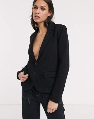 whistles slim jersey jacket