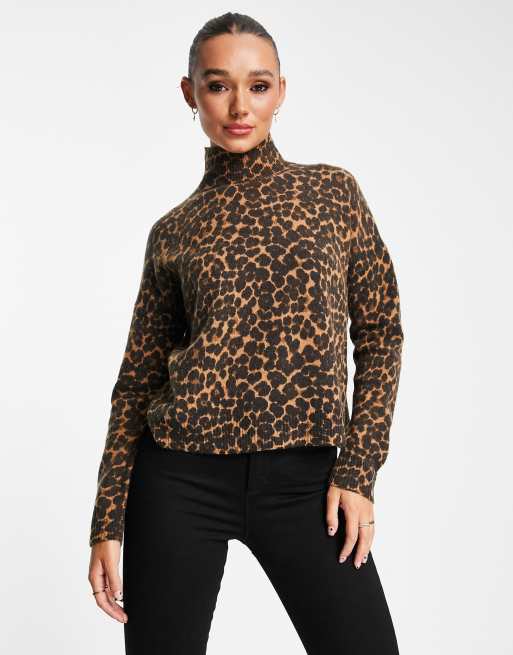 Whistles animal 2025 print jumper