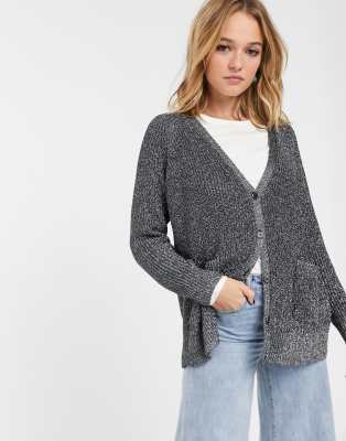 whistles grey cardigan