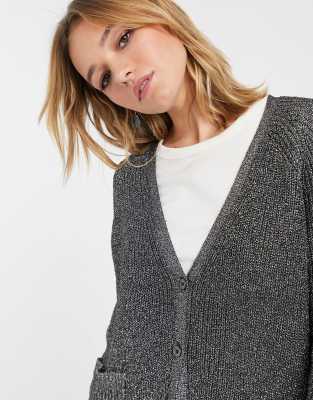 whistles grey cardigan