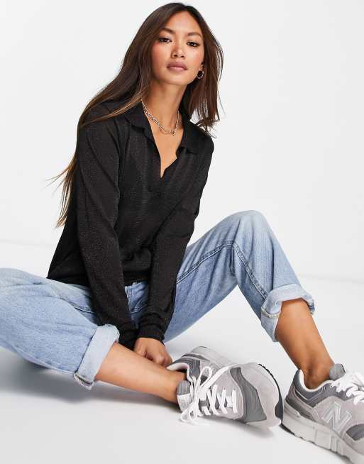 whistles black polo neck
