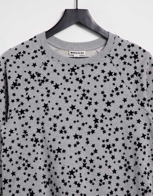 Grey clearance star sweatshirt