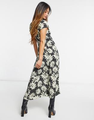 whistles starburst midi dress