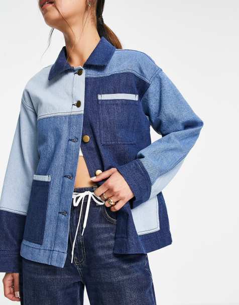 Vestes En Jean Femme Vestes Courtes Oversize Asos