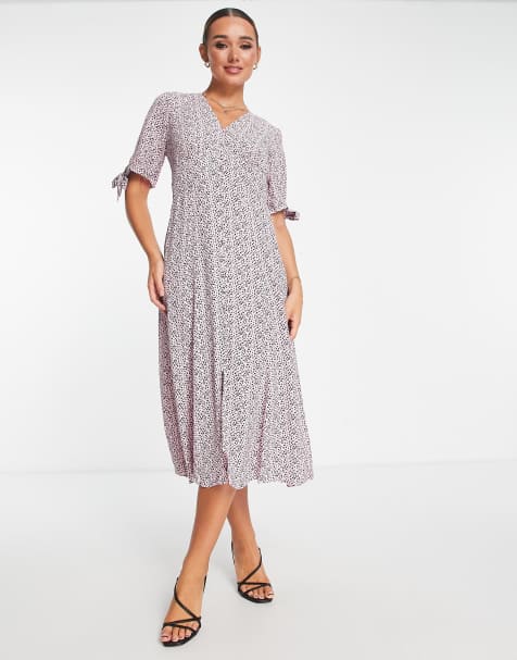 Whistles - Vestito rosa maculato - view 1