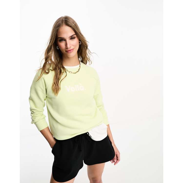 Whistles hot sale yellow sweatshirt