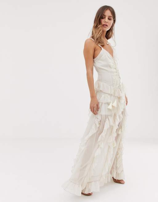White sand dress clearance