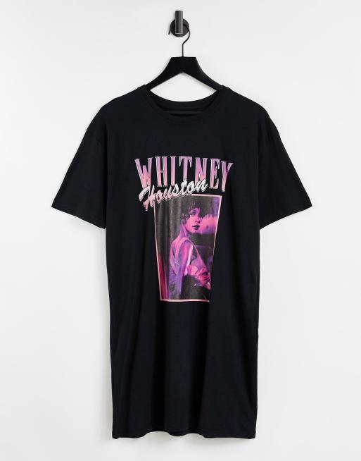 Whitney houston t outlet shirt dress