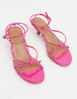 pink sandals with straps