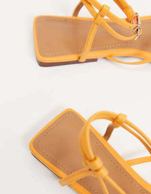 spaghetti strap sandals