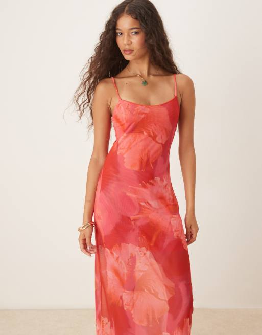 images of beach wedding dresses Coral Dusk Lace Maxi Dress Large main image 0